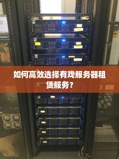 如何高效选择有戏服务器租赁服务？