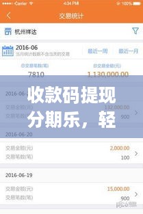 收款码提现分期乐，轻松操作，快速到账