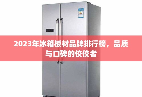 2023年冰箱板材品牌排行榜，品质与口碑的佼佼者