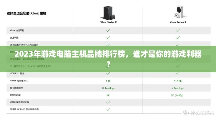 2023年游戏电脑主机品牌排行榜，谁才是你的游戏利器？