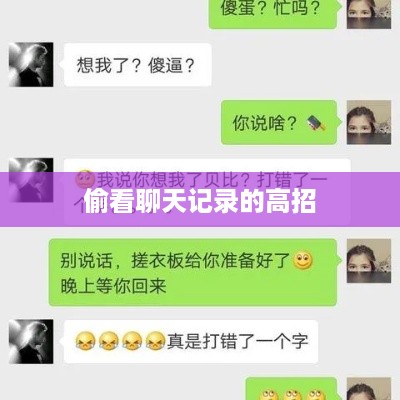 偷看聊天记录的高招