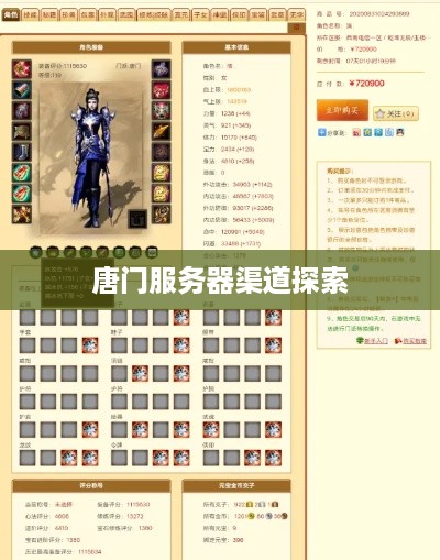 唐门服务器渠道探索
