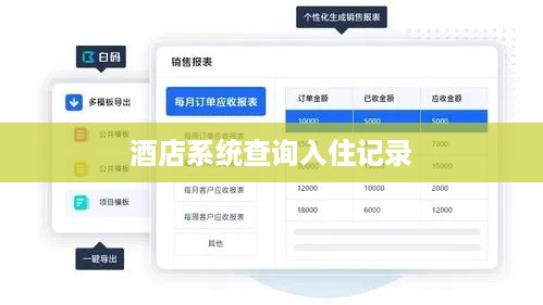 酒店系统查询入住记录
