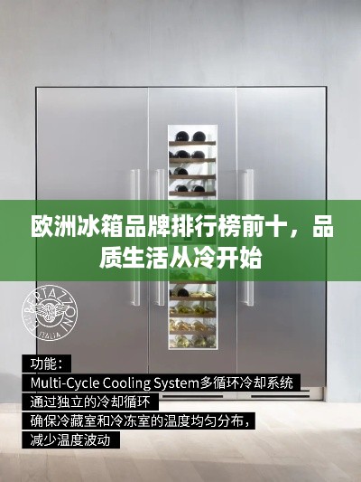 欧洲冰箱品牌排行榜前十，品质生活从冷开始