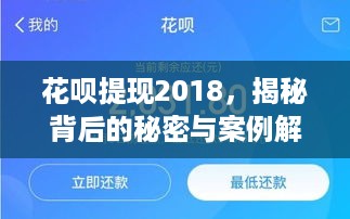 花呗提现2018，揭秘背后的秘密与案例解析