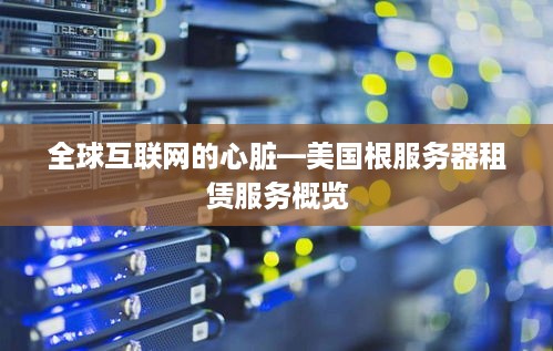 全球互联网的心脏—美国根服务器租赁服务概览