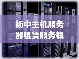 扬中主机服务器租赁服务概览