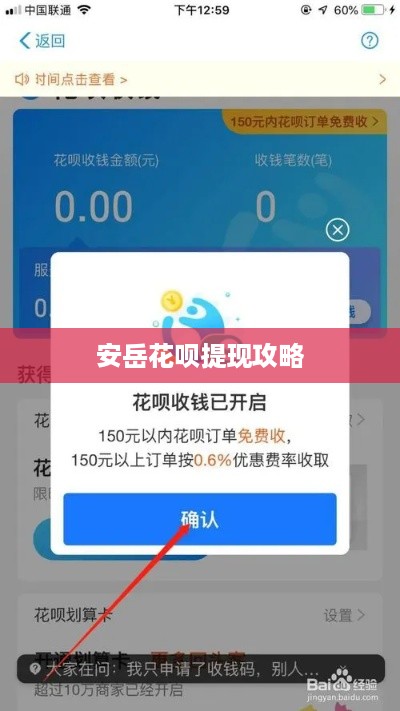 安岳花呗提现攻略