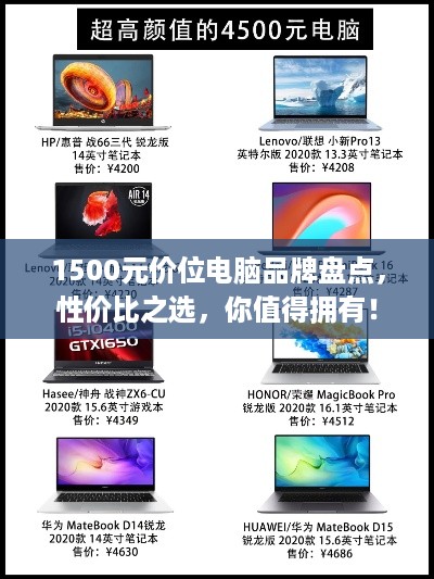 1500元价位电脑品牌盘点，性价比之选，你值得拥有！