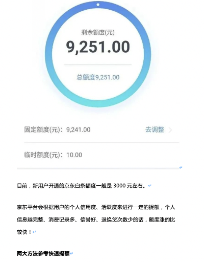 京东白条当面花提现体验报告
