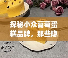 探秘小众葡萄蛋糕品牌，那些隐藏的甜蜜宝藏