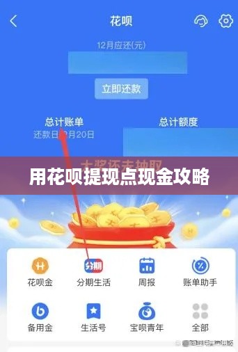 用花呗提现点现金攻略