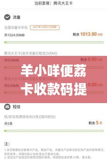 羊小咩便荔卡收款码提现攻略
