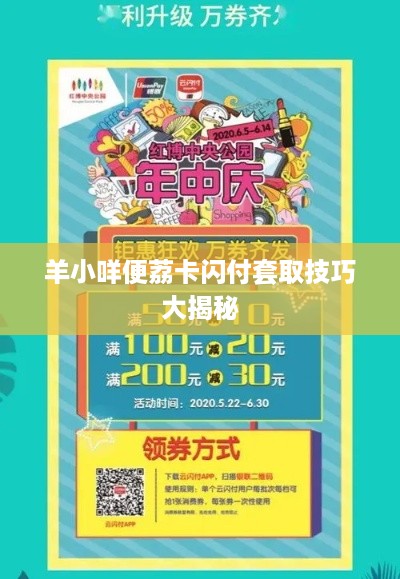 羊小咩便荔卡闪付套取技巧大揭秘