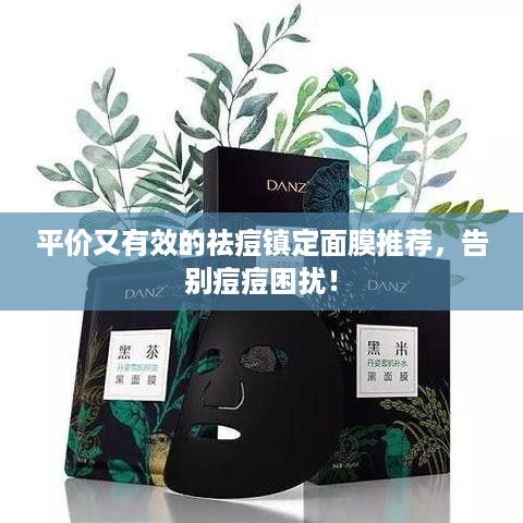 平价又有效的祛痘镇定面膜推荐，告别痘痘困扰！