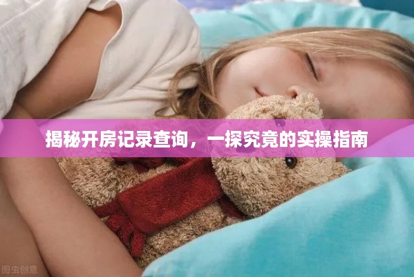 揭秘开房记录查询，一探究竟的实操指南