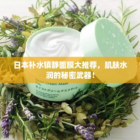 日本补水镇静面膜大推荐，肌肤水润的秘密武器！