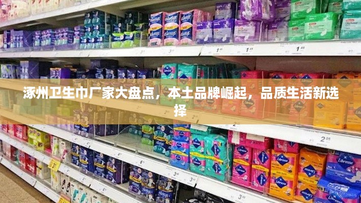 涿州卫生巾厂家大盘点，本土品牌崛起，品质生活新选择