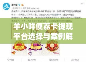 羊小咩便荔卡提现平台选择与案例解析