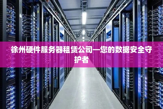 徐州硬件服务器租赁公司—您的数据安全守护者