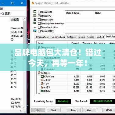 品牌电脑包大清仓！错过今天，再等一年！