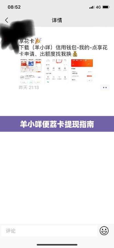 羊小咩便荔卡提现指南