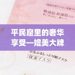 平民窟里的奢华享受—媲美大牌的平价面膜品牌推荐