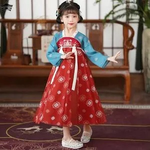 2023年汉服童装女孩最新款品牌盘点，古风韵味，萌态可掬