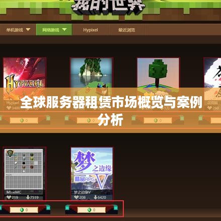 全球服务器租赁市场概览与案例分析