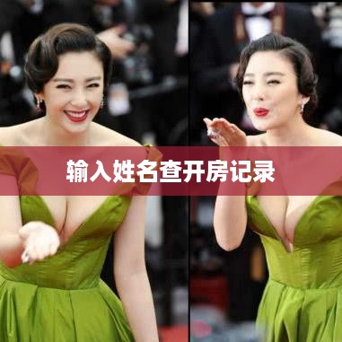 输入姓名查开房记录