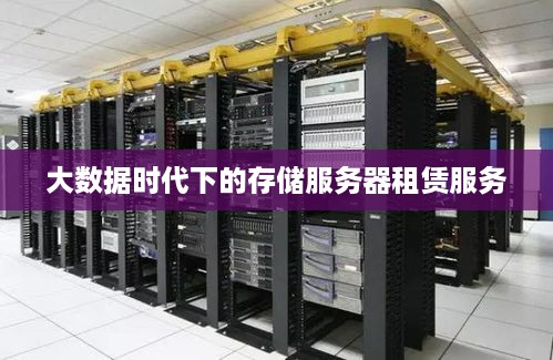 大数据时代下的存储服务器租赁服务
