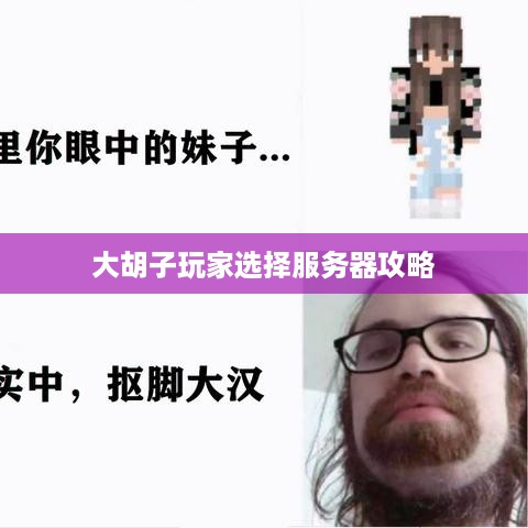 大胡子玩家选择服务器攻略