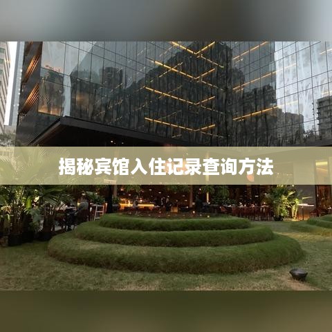揭秘宾馆入住记录查询方法