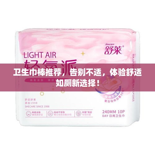 卫生巾棒推荐，告别不适，体验舒适如厕新选择！