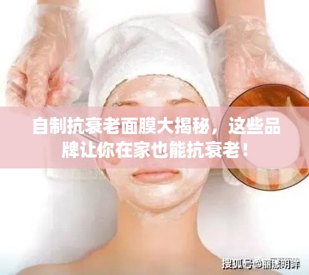 自制抗衰老面膜大揭秘，这些品牌让你在家也能抗衰老！