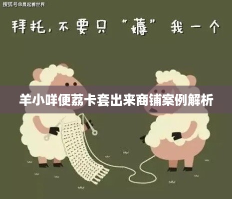 羊小咩便荔卡套出来商铺案例解析