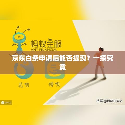 京东白条申请后能否提现？一探究竟