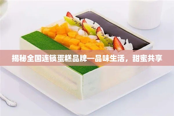揭秘全国连锁蛋糕品牌—品味生活，甜蜜共享