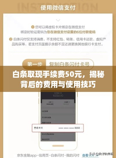 白条取现手续费50元，揭秘背后的费用与使用技巧