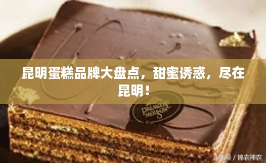 昆明蛋糕品牌大盘点，甜蜜诱惑，尽在昆明！