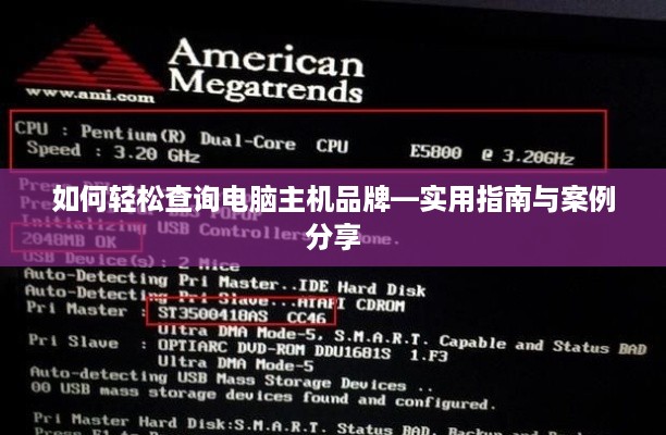 如何轻松查询电脑主机品牌—实用指南与案例分享