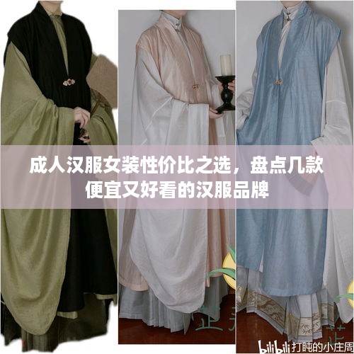 成人汉服女装性价比之选，盘点几款便宜又好看的汉服品牌
