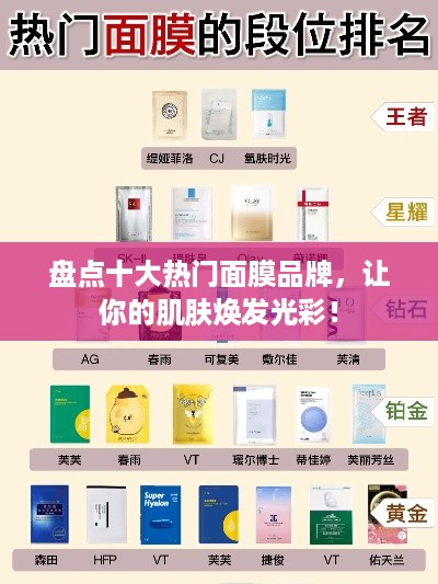 盘点十大热门面膜品牌，让你的肌肤焕发光彩！