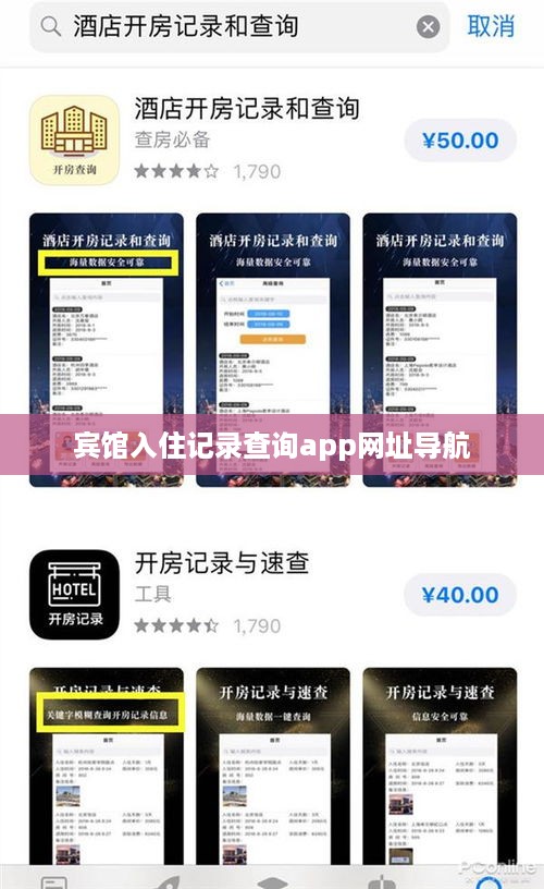 宾馆入住记录查询app网址导航