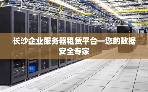 长沙企业服务器租赁平台—您的数据安全专家
