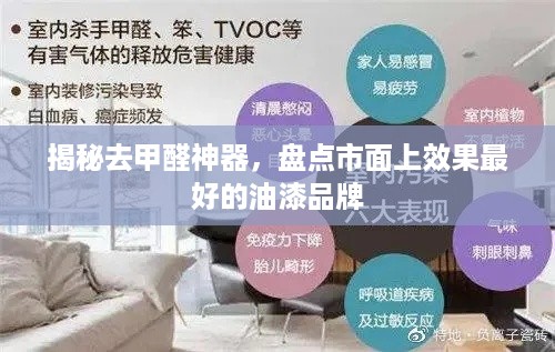 揭秘去甲醛神器，盘点市面上效果最好的油漆品牌