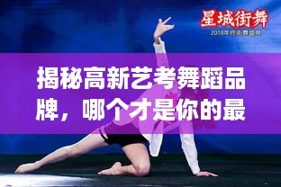 揭秘高新艺考舞蹈品牌，哪个才是你的最佳选择？