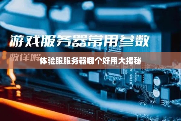 体验服服务器哪个好用大揭秘