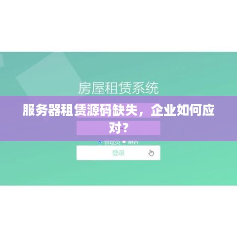 服务器租赁源码缺失，企业如何应对？