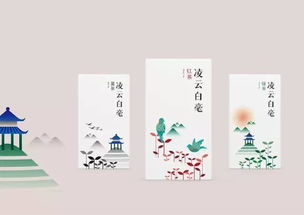 茶叶盒品牌包装图案设计，传统韵味与现代审美的完美融合